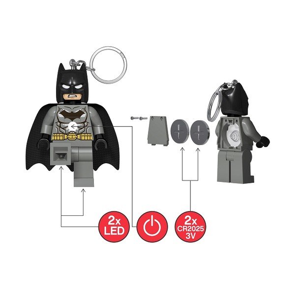 Világító kulcstartó Batman – LEGO®-image-3