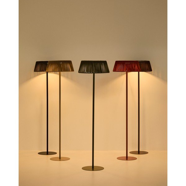 Napelemes LED hordozható-álló kültéri lámpa (magasság 160 cm) Aldet – Kave Home-image-4