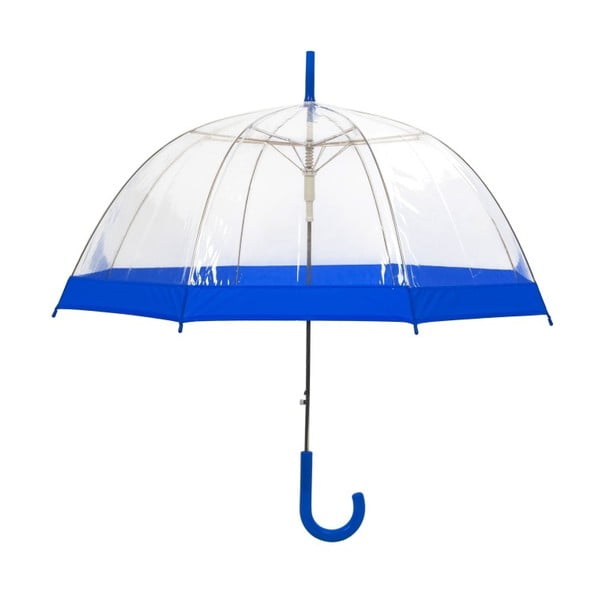 Birdcage Border átlátszó esernyő kék részletekkel, ⌀ 85 cm - Ambiance