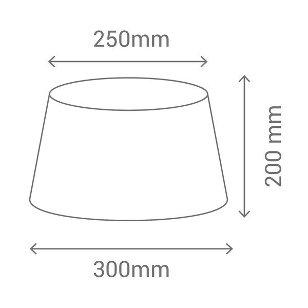 Fehér lámpabúra ø 30 cm – SULION-image-3