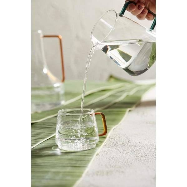 Petróleumkék üveg tejkiöntő 540 ml Dilacia – Sema-image-1