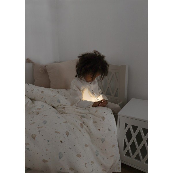 Elefántcsont színű bio pamut gyerek ágyneműhuzat babaágyhoz 100x140 cm Dreamland – Cam Cam Copenhagen-image-1