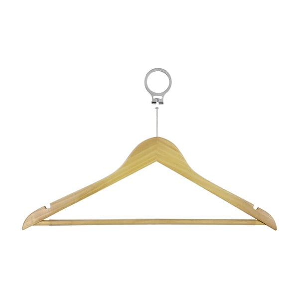 Fa vállfa szett 4 db-os Hotel – Wenko-image-1