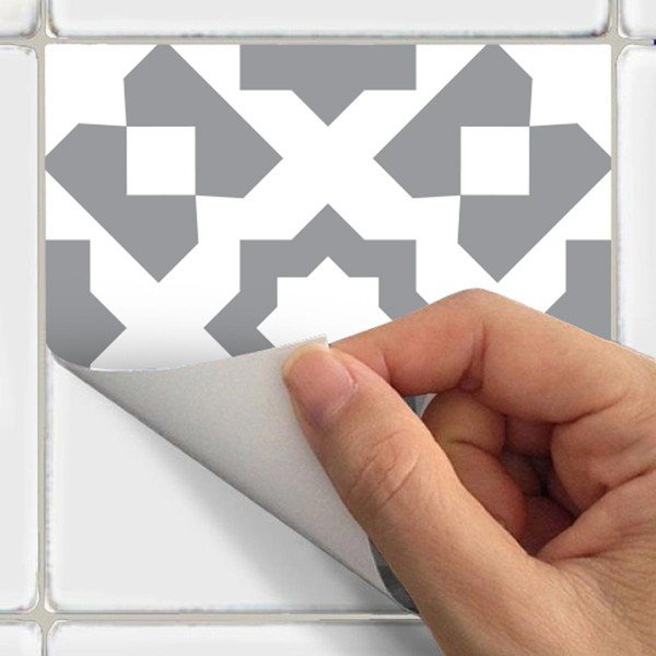 Wall Decal Tiles Azulejos Badgio 24 db-os falmatrica szett, 10 x 10 cm - Ambiance-image-3