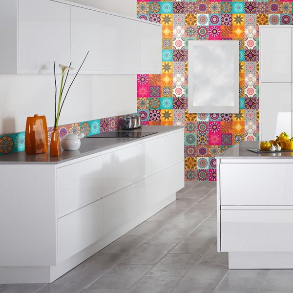 Clarissa 24 db-os dekor falmatrica szett, 10 x 10 cm - Ambiance-image-1