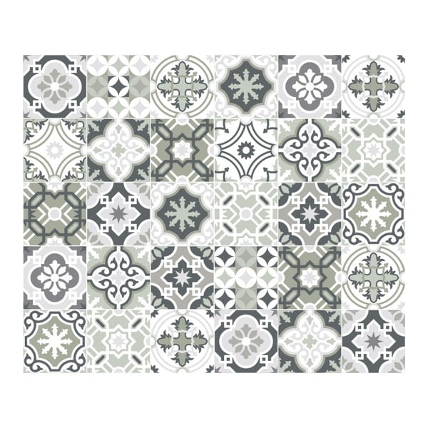 Oslo 30 részes falmatrica szett, 10 x 10 cm - Ambiance-image-2