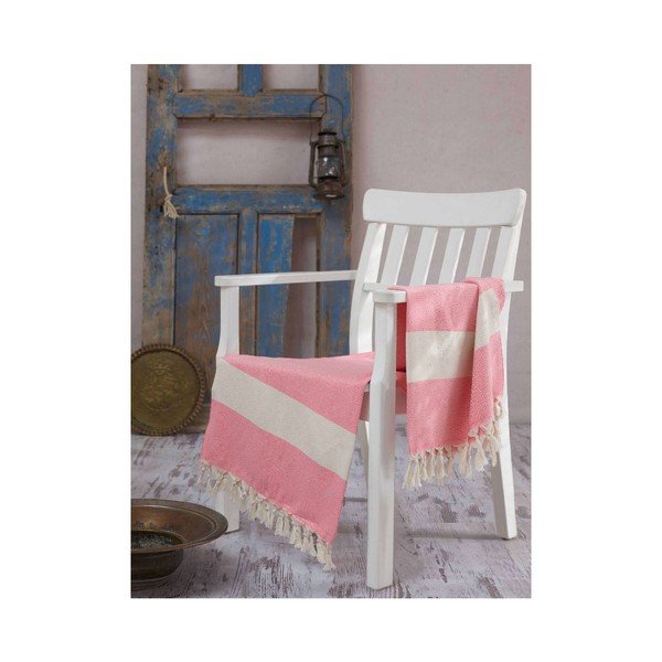 Elmas Pink hammam fürdőlepedő, 100 x 180 cm-image-1