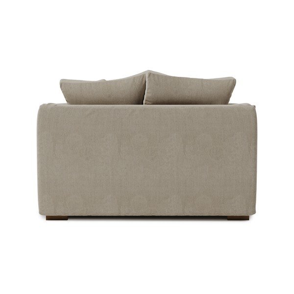 Krémszínű kordbársony fotel Comfy – Scandic-image-3