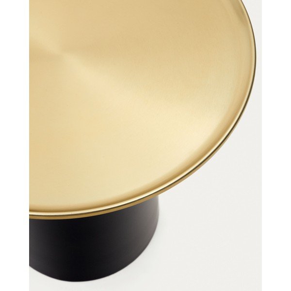 Fém kerek tárolóasztal ø 52 cm Liuva – Kave Home-image-3