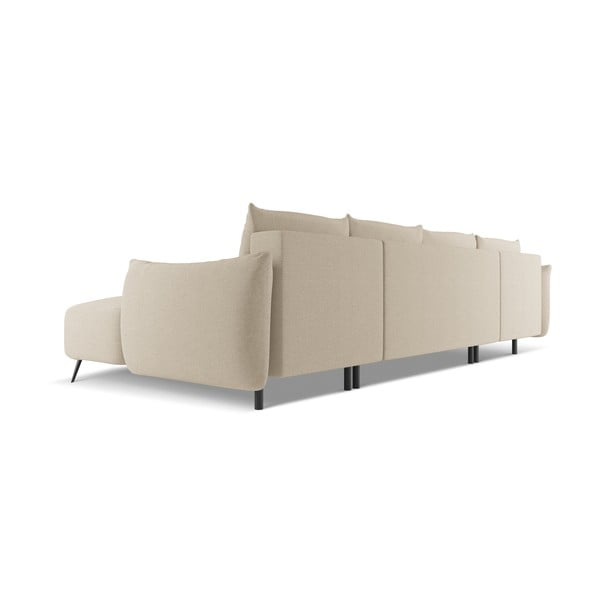 Bézs sarokkanapé Malie – Makamii-image-4