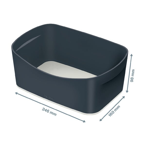 Mailorder szürke asztali tárolódoboz, 5 l MyBox - Leitz-image-4