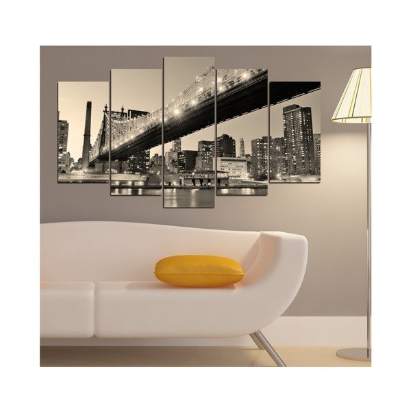 Hundra többrészes kép, 102 x 60 cm - Insigne-image-1