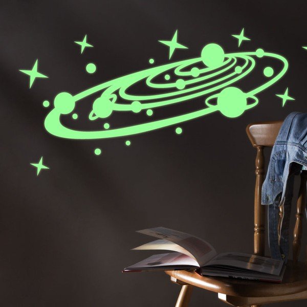 Fanastick The Galaxy sötétben világító matrica-image-1