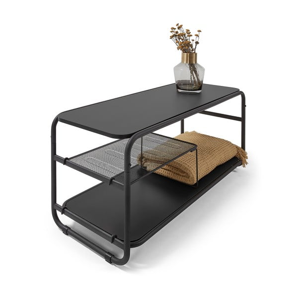 Academy fekete TV-állvány, 98 x 46 cm - Kave Home-image-3