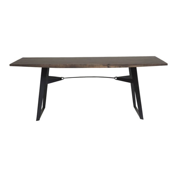 Graham étkezőasztal, tölgyfa asztallappal, 200 x 100 cm - Kare Design