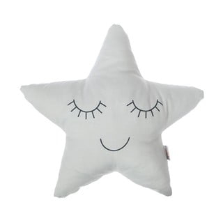 Pillow Toy Star világosszürke pamutkeverék gyerekpárna, 35 x 35 cm - Mike & Co. NEW YORK