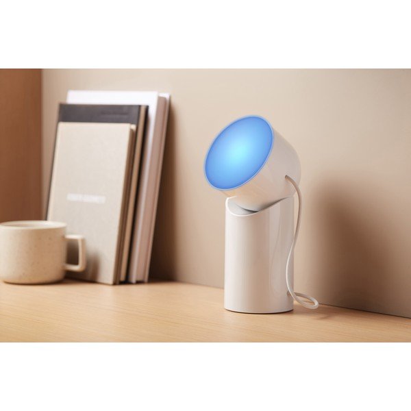 Fehér LED asztali lámpa (magasság 14 cm) Orbe – Lexon-image-1
