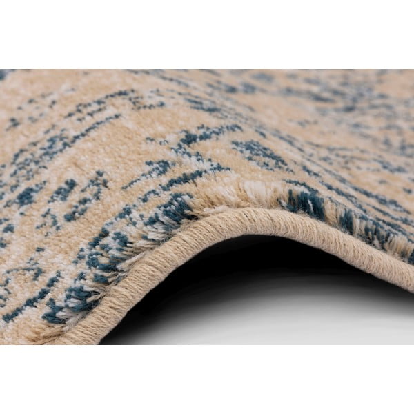 Bézs gyapjú szőnyeg 133x180 cm Medley – Agnella-image-2