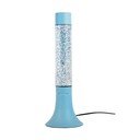 Kék asztali lámpa üveg búrával (magasság 37,5 cm) Astro Glittler – Leitmotiv