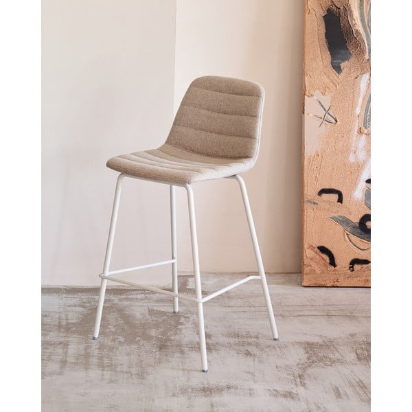 Bézs bárszék szett 2 db-os 92,5 cm Zunilda – Kave Home-image-1