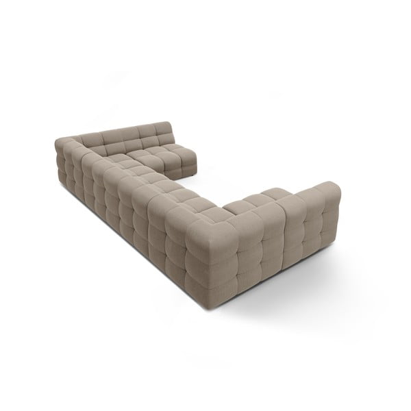 Barna sarokkanapé (U alakú) Kendal – Micadoni -image-4