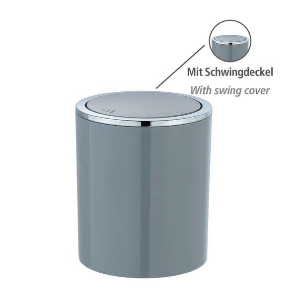 Inca szürke szemetes, 2 l - Wenko-image-3