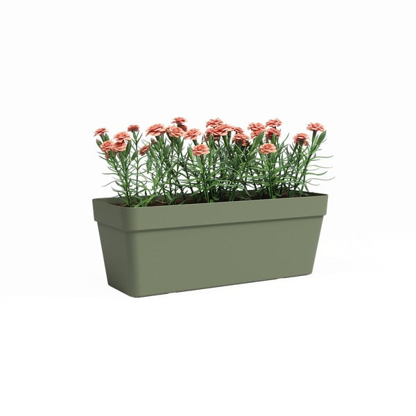 Újrahasznosított műanyag önöntözős láda 50 cm Capri – Artevasi-image-1