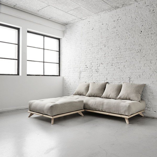 Senza Natural/Light Grey kanapé - Karup-image-4