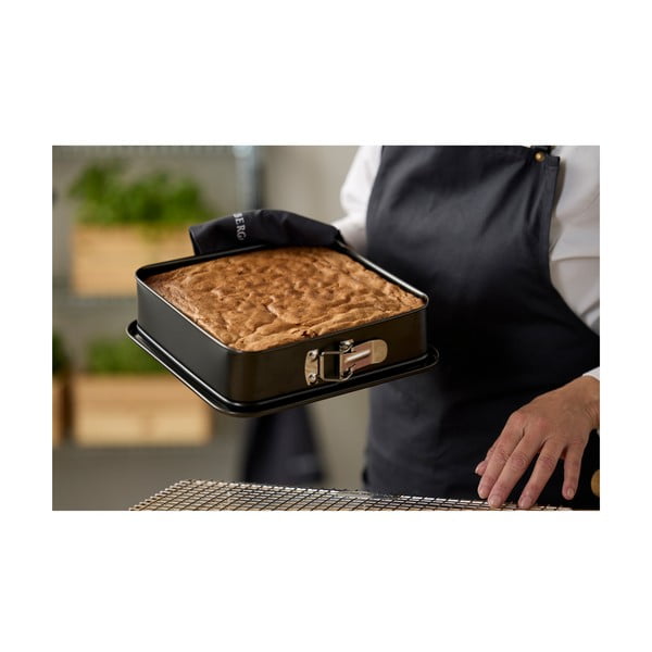 Rozsdamentes acél sütőforma tortához 24x24 cm – Blomsterbergs-image-3