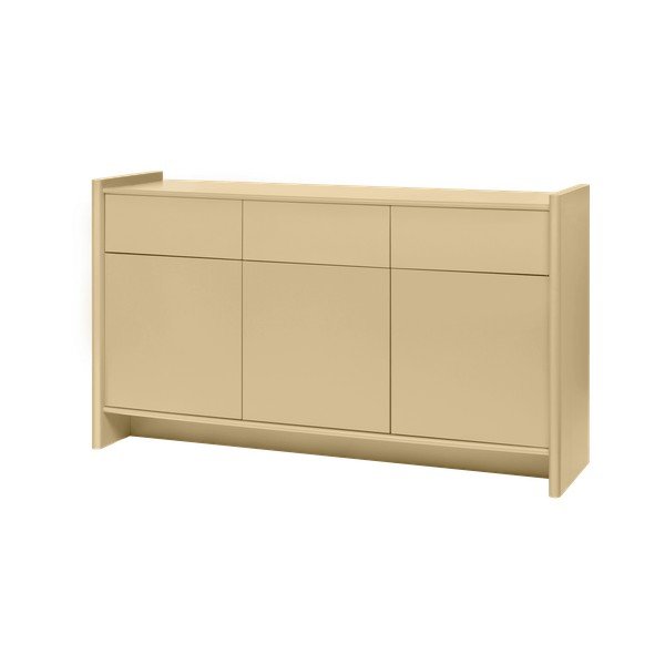 Világossárga komód 160x91x46 cm Rali – noo.ma