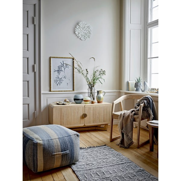 Natúr színű kaucsukfa komód 120x55x45 cm Serrone – Bloomingville-image-1