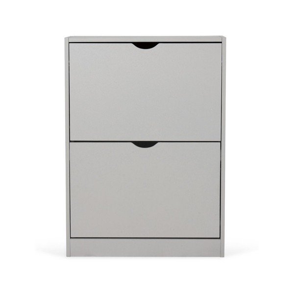 Szürke billenő ajtós cipőtartó 50x82x24 cm Stelo – Bonami Essentials-image-3