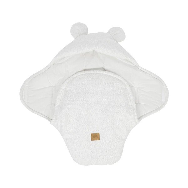 Fehér buklé babapólya 45x80 cm – Meowbaby-image-2