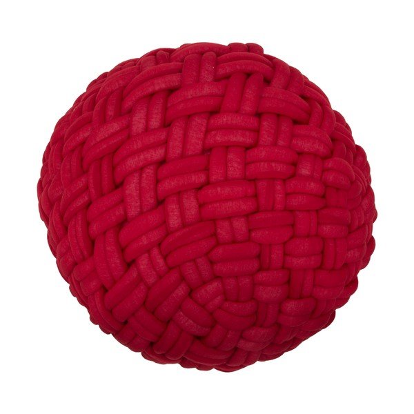 Rope borvörös puff, ø 50 cm - Mauro Ferretti-image-4