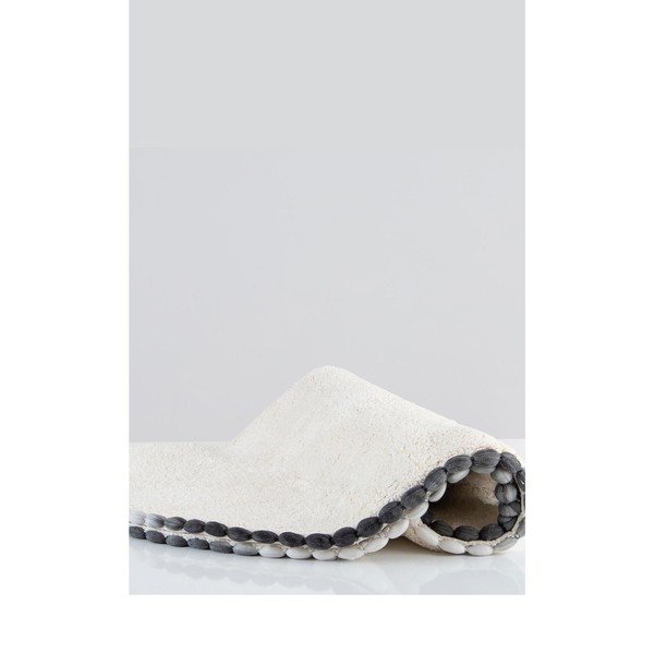 Ronan krémszínű pamut fürdőszobai kilépő, ø 90 cm - Irya Home Collection-image-3