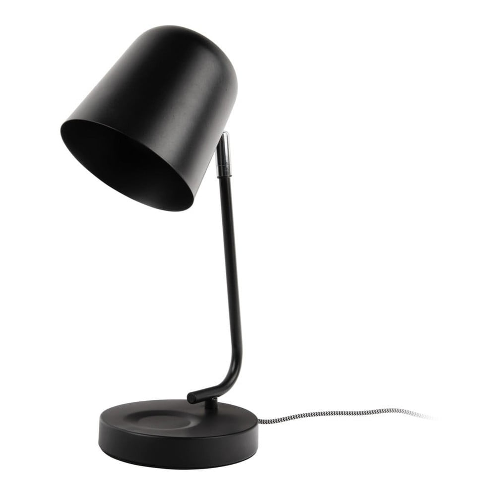 Fekete asztali lámpa (magasság 38,5 cm) Encantar  – Leitmotiv