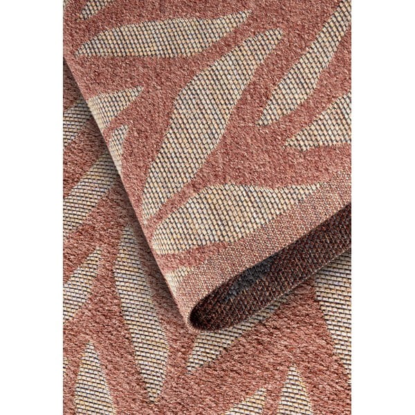 Téglavörös kültéri szőnyeg újrahasznosított szálakból 200x290 cm Georgette – Villeroy&Boch-image-3