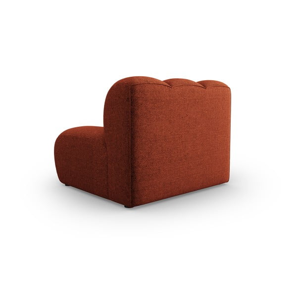Téglavörös kanapé modul (középső rész) Lupine – Micadoni Home-image-3