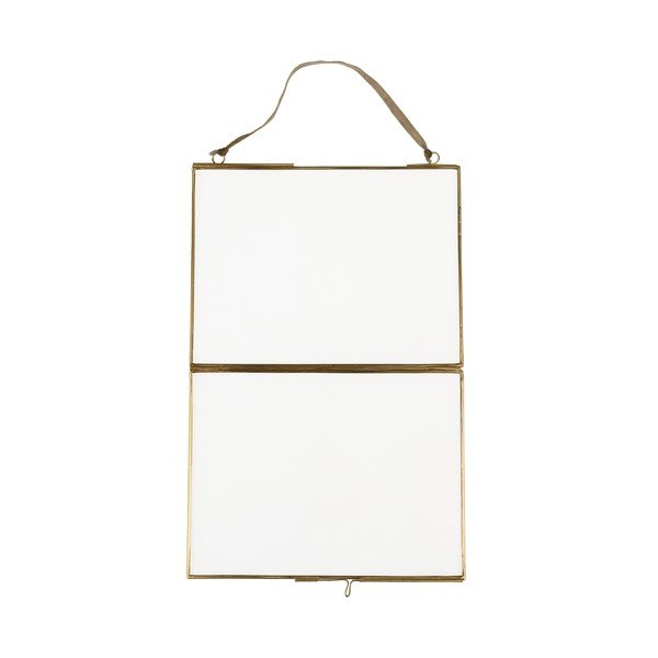 Aranyszínű fém fali képkeret 20x15 cm – Rex London-image-2