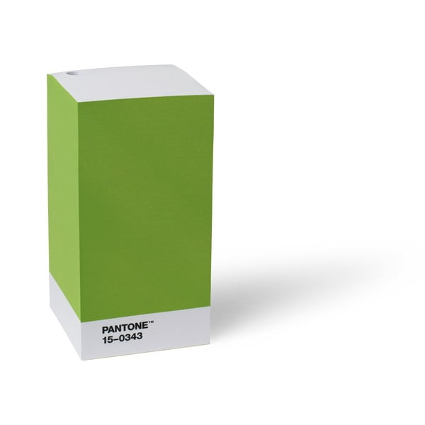 Zöld ceruzatartó / jegyzettömb - Pantone