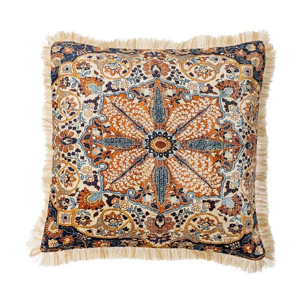 Pamutkeverék díszpárna 50x50 cm Asu – Bloomingville