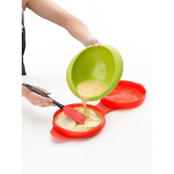 Spanish piros szilikon omlett készítő forma - Lékué-image-2