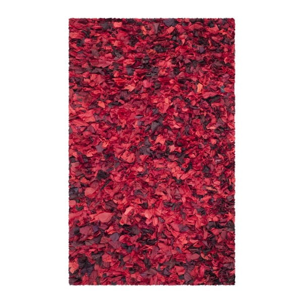 Penelope Shag piros szőnyeg, 121 x 182 cm - Safavieh