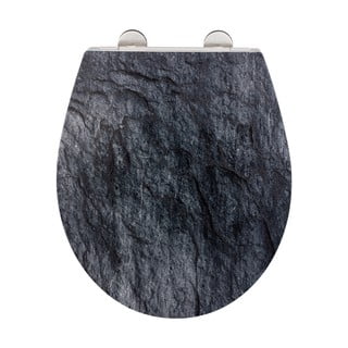 WC-ülőke automatikus záródással 37,5 x 44,5 cm Slate - Wenko