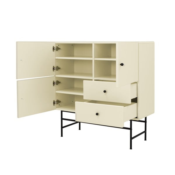 Fehér magas komód 106x107 cm Cocktail - Tenzo-image-2