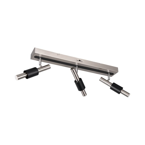 Fekete-ezüstszínű LED spotlámpa 20,5x63 cm Ikaris – Trio Select