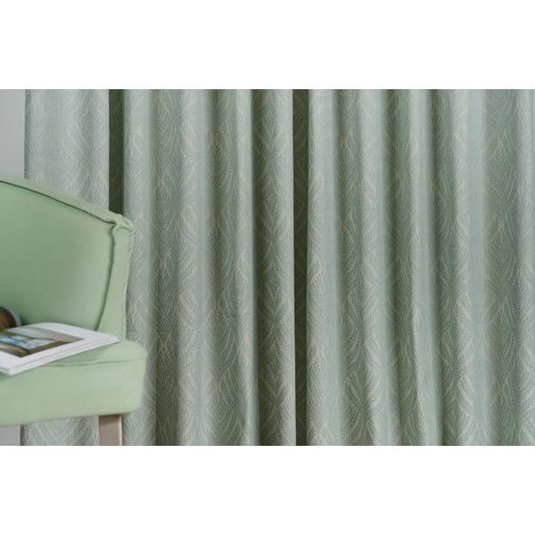 Mentazöld függöny 135x260 cm Sesimbra – Mendola Fabrics