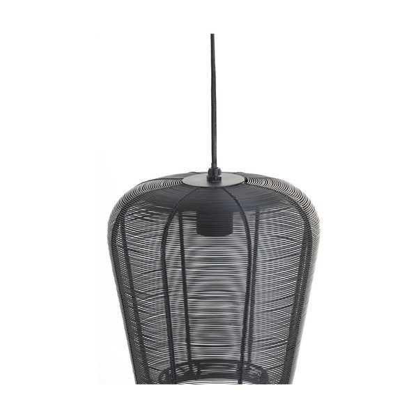 Fekete mennyezeti lámpa ø 23 cm Adeta – Light & Living-image-3