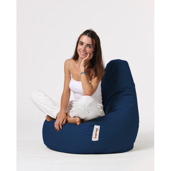 Sötétkék kerti ülőzsák Drop – Floriane Garden-image-1