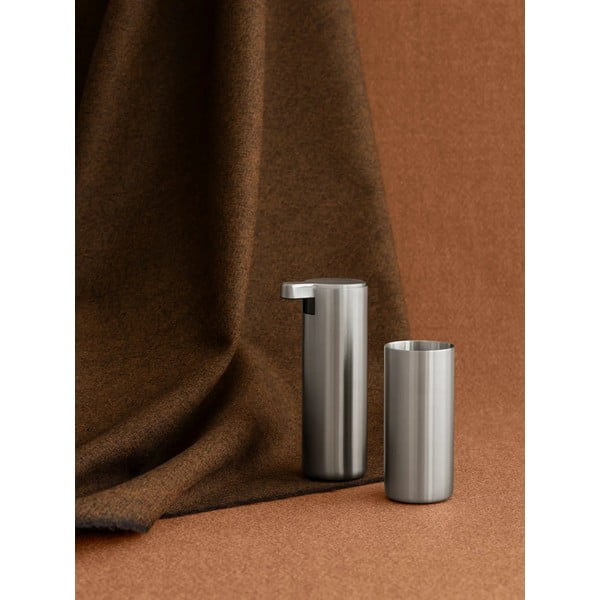 Matt ezüstszínű rozsdamentes acél fogkefetartó pohár Modo – Blomus-image-2